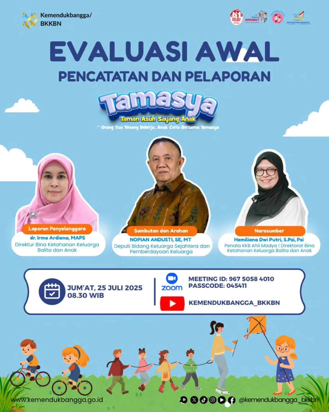 Evaluasi Awal Pencatatan dan Pelaporan Tamasya