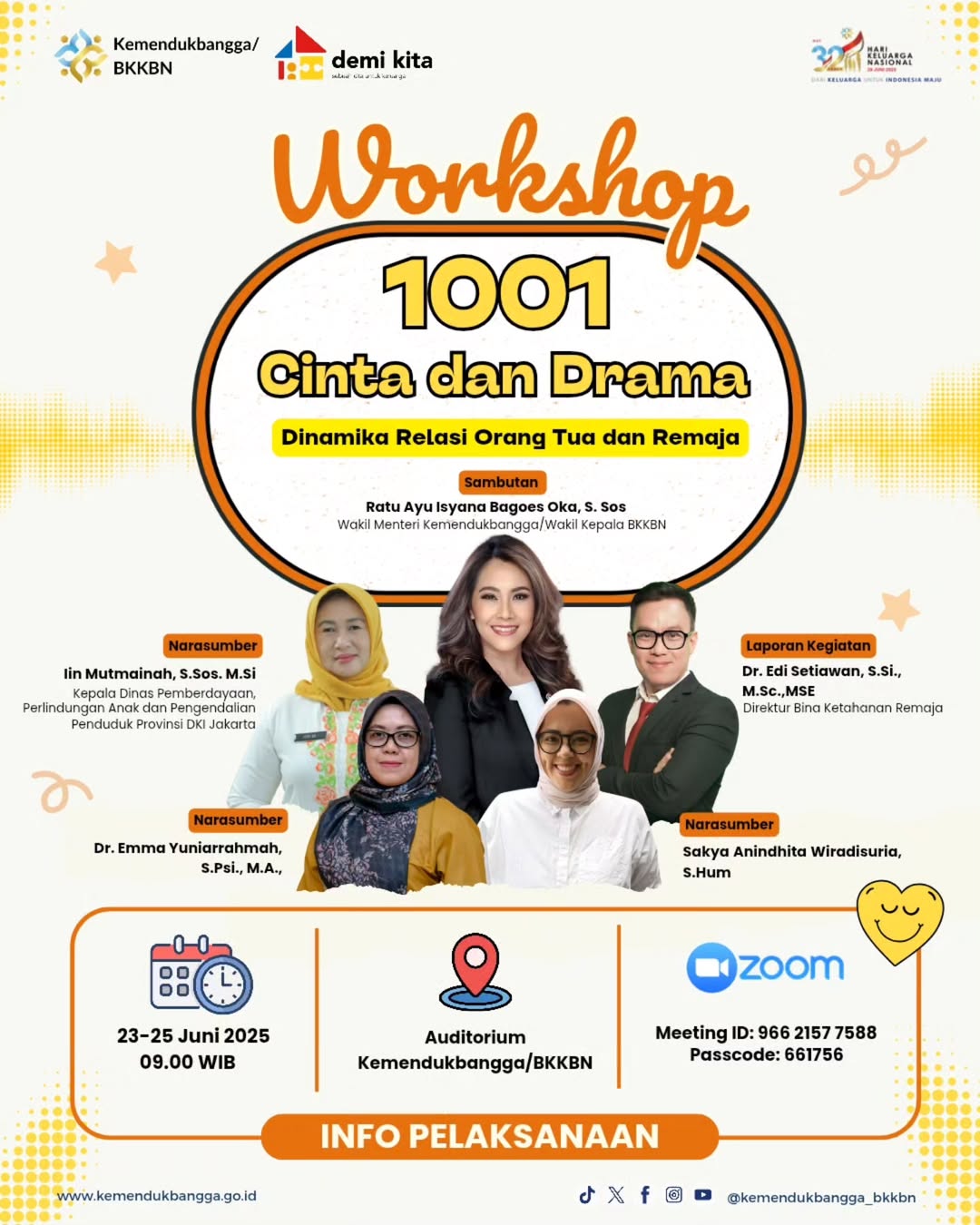 Workshop 1001 Cinta dan Drama