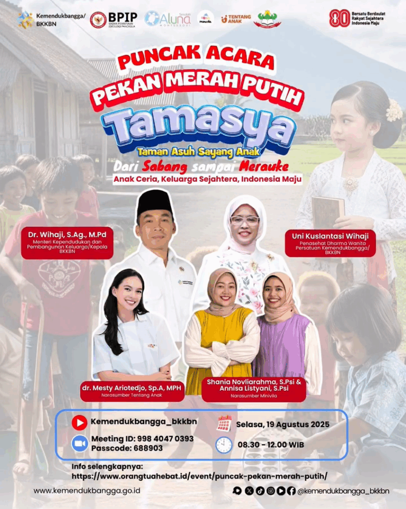 Tamasya (Taman Asuh Sayang Anak) dalam Rangka Puncak Acara Pekan Merah Putih